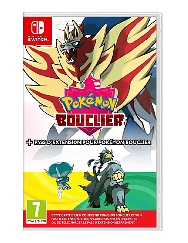 Jeu Pokémon Bouclier + Pass...