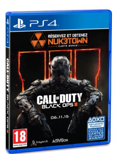 Jeu Call of Duty Black Ops 3...
