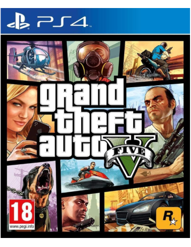 Jeu GTA V Playstation 4