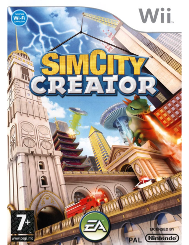 Jeu Sim City Creator Wii