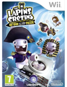Jeu Lapins crétins retour vers le passe Wii