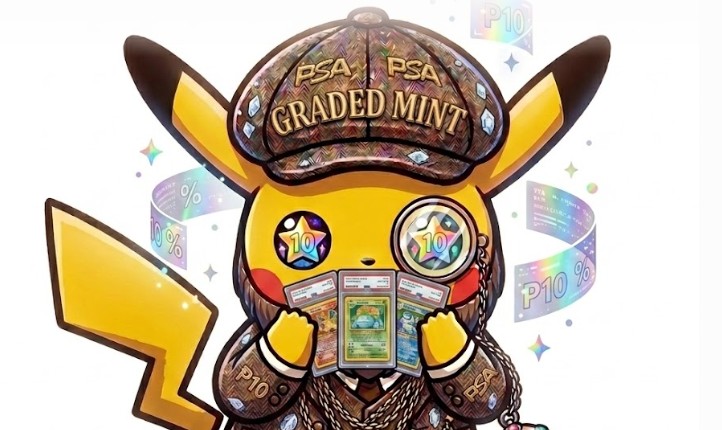 Carte Pokémon gradée PSA